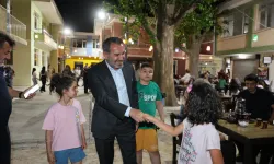 Başkan Şerifoğulları, Seksenler Sokağı’nda Vatandaşlarla Buluştu